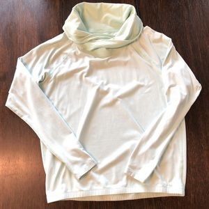 Lululemon Pull Over Loose Fit Top Sweatshirt Mint Green Size 10